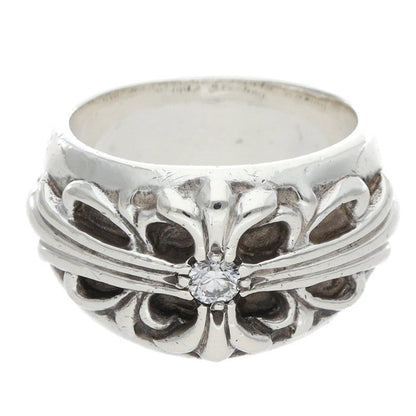 Chrome Hearts Floral Cross 1 Diamond Silver Size ONE SIZE