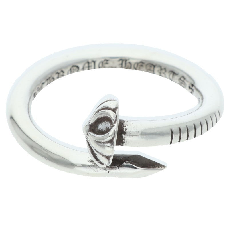 Chrome Hearts NAIL CRSBALL Silver Ring Size ONE SIZE