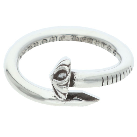 Chrome Hearts NAIL CRSBALL Silver Ring Size ONE SIZE