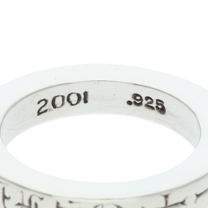 Chrome Hearts 3mm Spacer FUCKYOU Silver Ring Size ONE SIZE