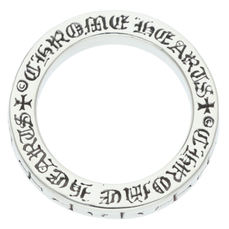 Chrome Hearts 3mm Spacer FUCKYOU Silver Ring Size ONE SIZE