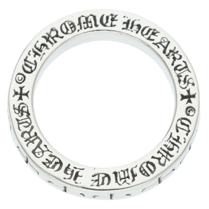 Chrome Hearts 3mm Spacer FUCKYOU Silver Ring Size ONE SIZE