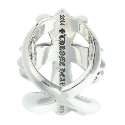 Chrome Hearts INFINITY CH CRS Silver Ring Size ONE SIZE