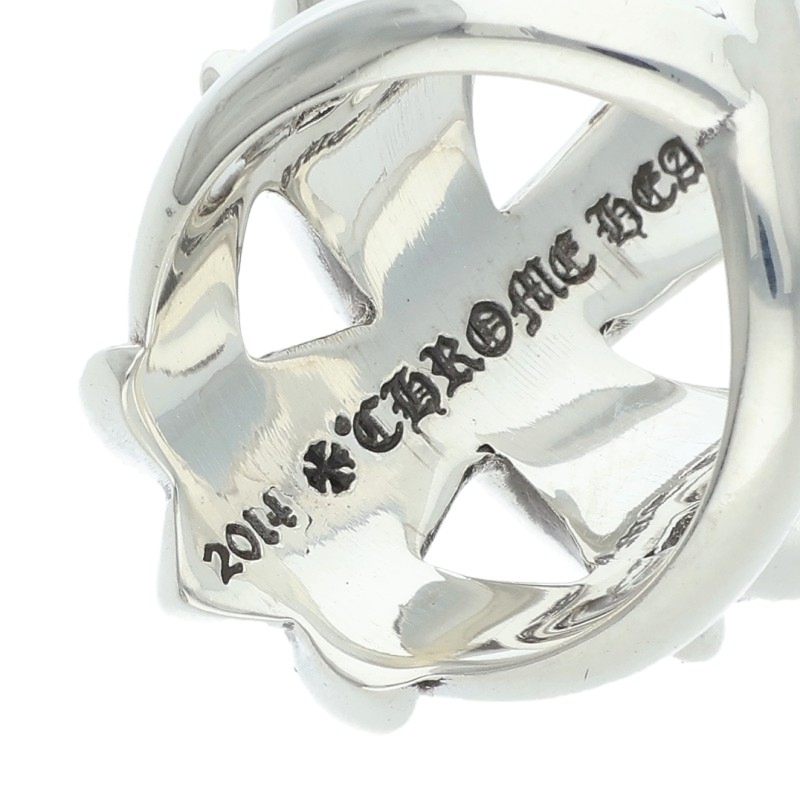 Chrome Hearts INFINITY CH CRS Silver Ring Size ONE SIZE