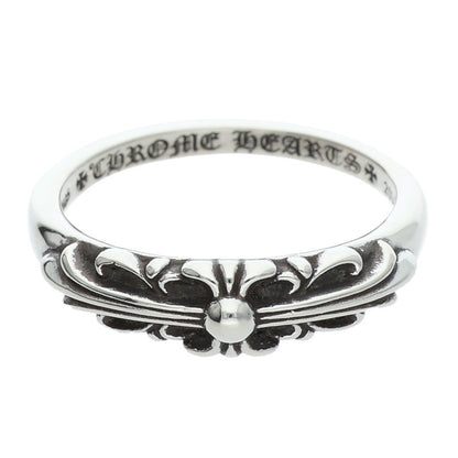 Chrome Hearts BABY CLASSIC Floral Cross Ring Size US 11.5