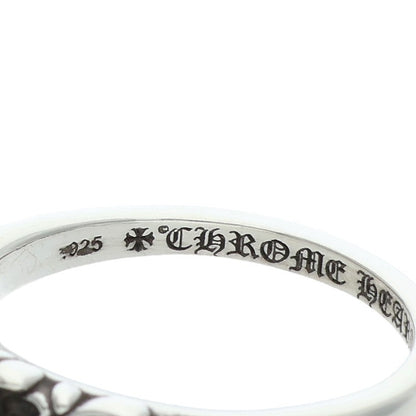 Chrome Hearts BABY CLASSIC Floral Cross Ring Size US 11.5