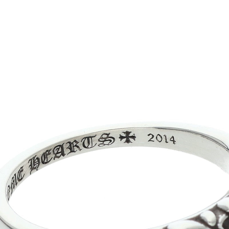 Chrome Hearts BABY CLASSIC Floral Cross Ring Size US 11.5