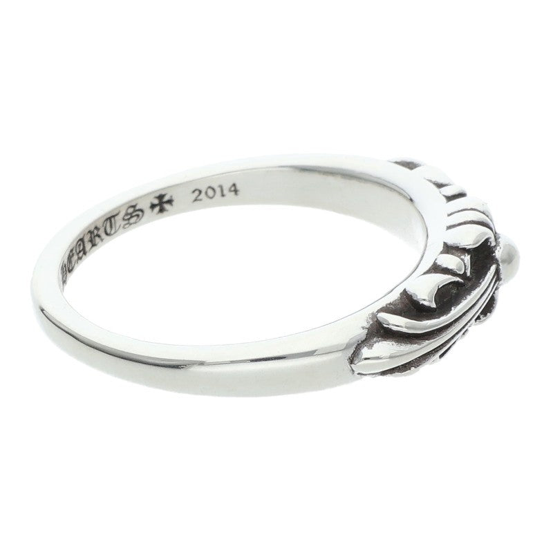 Chrome Hearts BABY CLASSIC Floral Cross Ring Size US 11.5
