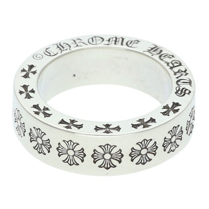 Chrome Hearts 6mm Spacer FUCKYOU Silver Ring Size US 5