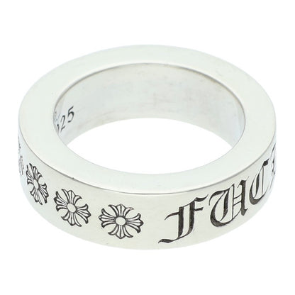 Chrome Hearts 6mm Spacer FUCKYOU Silver Ring Size US 5
