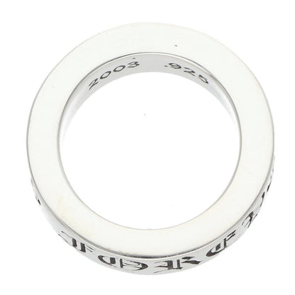 Chrome Hearts 6mm Spacer FOREVER Silver Ring Size ONE SIZE