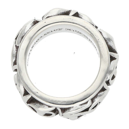 Chrome Hearts Eternity Vine Band Silver Ring Size US 3