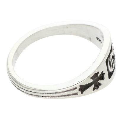 Chrome Hearts CH Crest Mini Silver Ring Size ONE SIZE