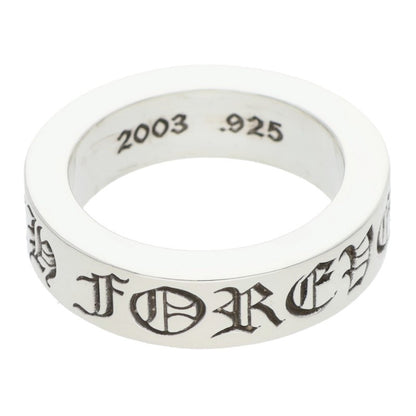 Chrome Hearts 6mm Spacer Forever Silver Ring Size ONE SIZE