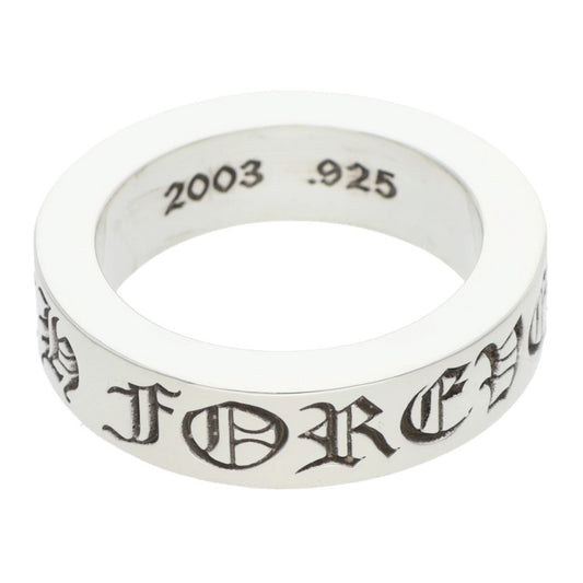 Chrome Hearts 6mm Spacer Forever Silver Ring Size ONE SIZE