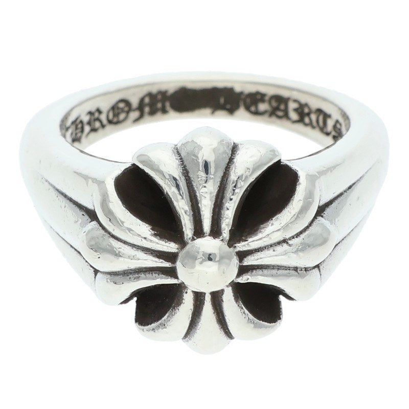 Chrome Hearts CUTOUT CH PLS SML Silver Ring Size ONE SIZE