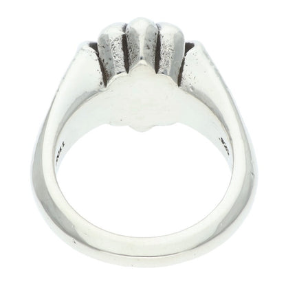 Chrome Hearts CUTOUT CH PLS SML Silver Ring Size ONE SIZE
