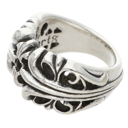 Chrome Hearts K&T Silver Ring Size US 7.5