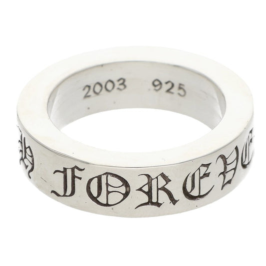 Chrome Hearts 6mm Spacer Forever Silver Ring Size ONE SIZE