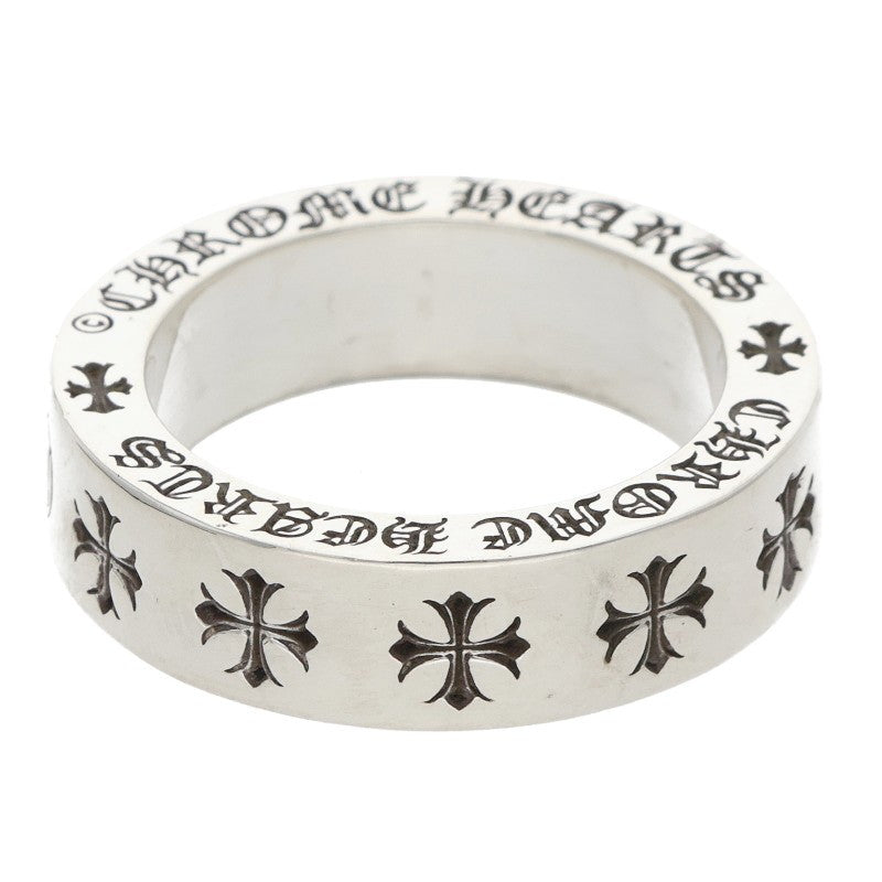 Chrome Hearts 6mm Spacer Forever Silver Ring Size JP 12