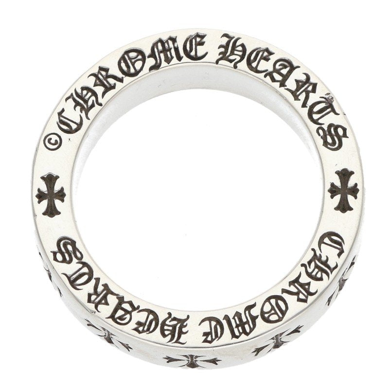 Chrome Hearts 6mm Spacer Forever Silver Ring Size JP 12