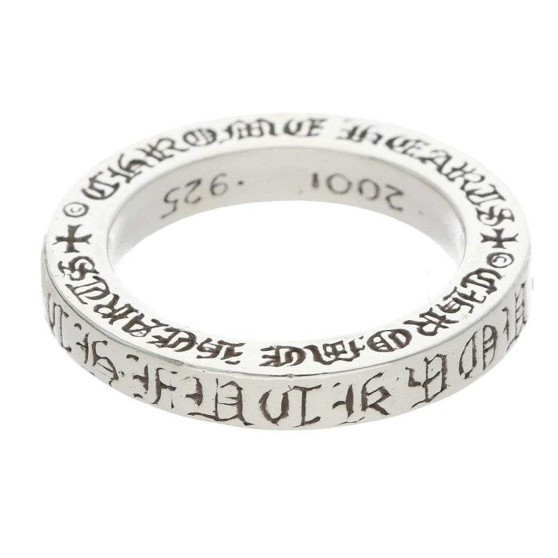 Chrome Hearts 3mm Spacer Fuck You Silver Ring Size ONE SIZE