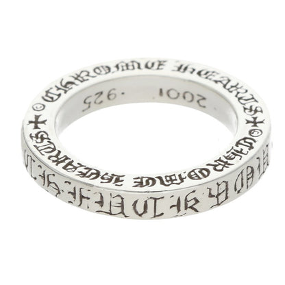 Chrome Hearts 3mm Spacer Fuck You Silver Ring Size ONE SIZE