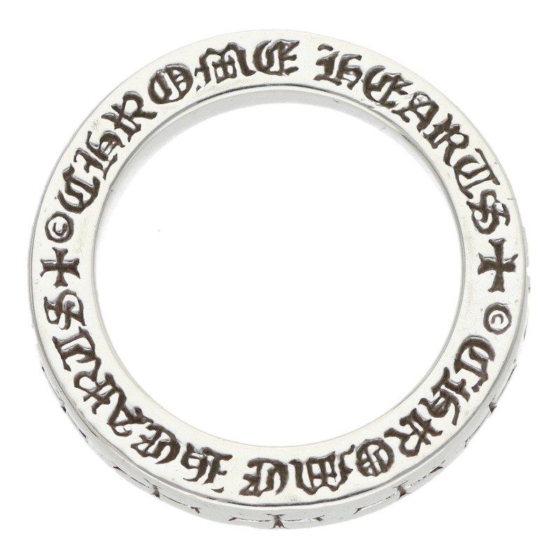 Chrome Hearts 3mm Spacer Fuck You Silver Ring Size ONE SIZE