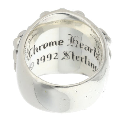 Chrome Hearts KEEPER Sterling Silver Ring Size US 7