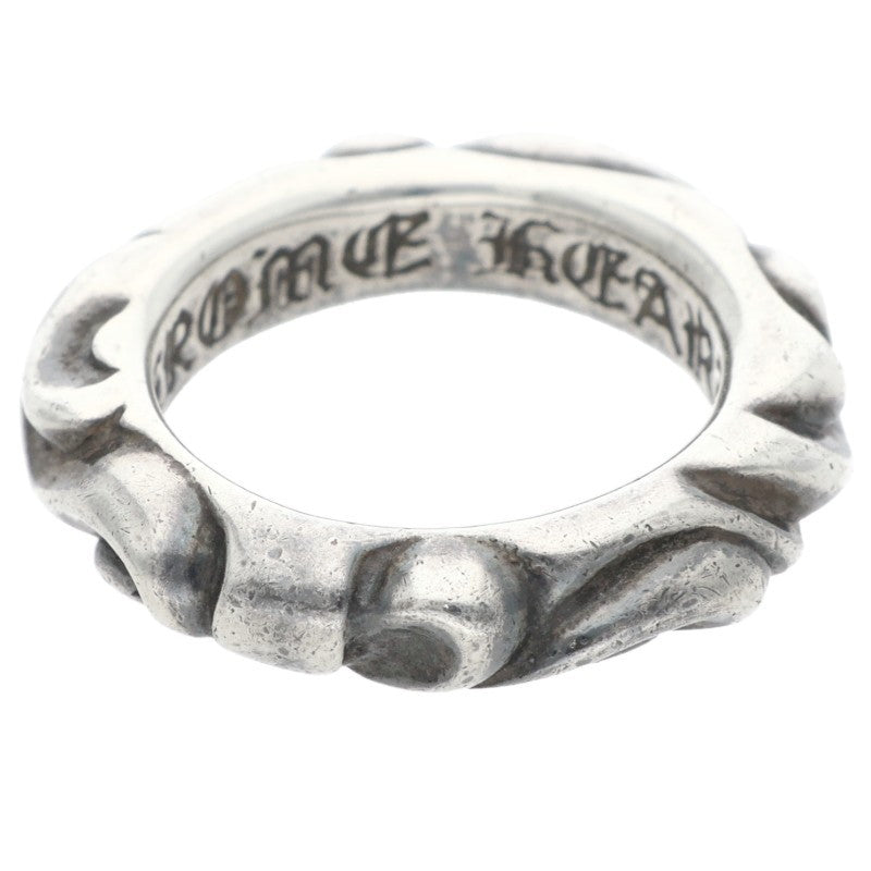 Chrome Hearts SCRL BAND Silver Ring Size ONE SIZE