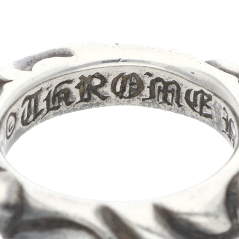 Chrome Hearts SCRL BAND Silver Ring Size ONE SIZE