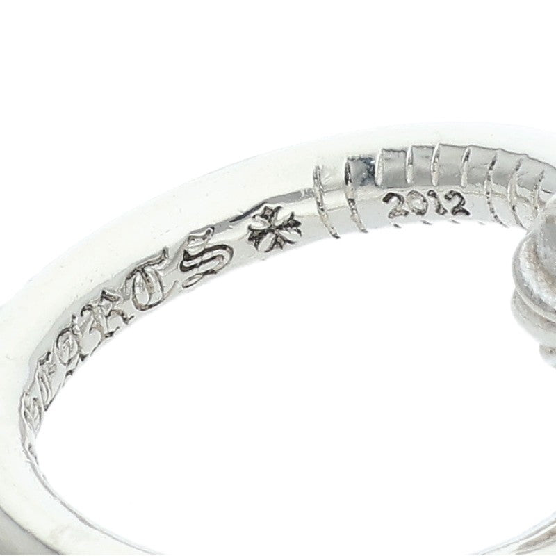 Chrome Hearts NAIL CRSBALL Silver Ring Size US 5