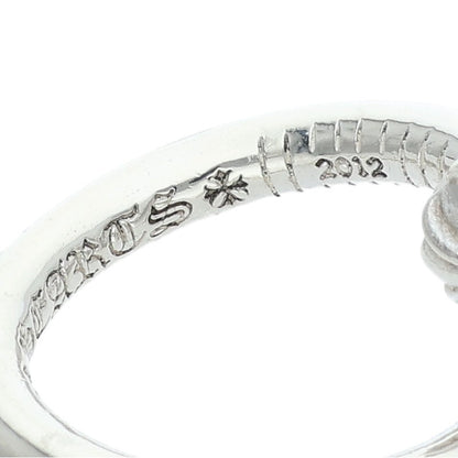 Chrome Hearts NAIL CRSBALL Silver Ring Size US 5