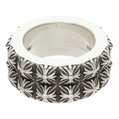 Chrome Hearts PETE PUNK DOUBLE ROW Silver Ring Size ONE SIZE