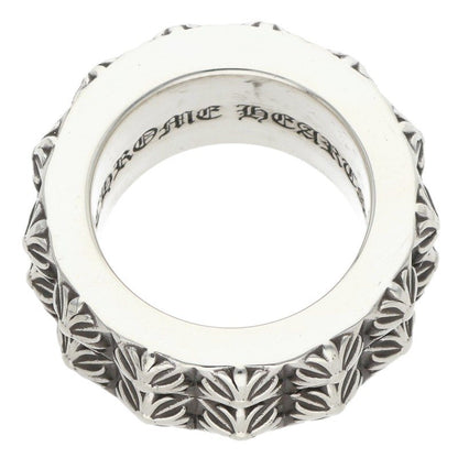 Chrome Hearts PETE PUNK DOUBLE ROW Silver Ring Size ONE SIZE