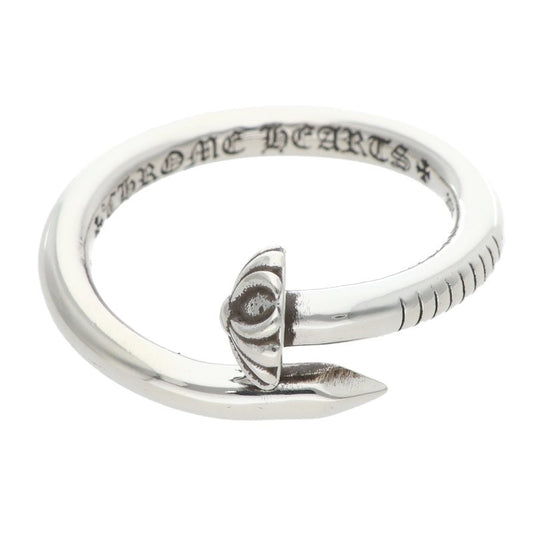 Chrome Hearts NAIL CRSBALL Silver Ring Size ONE SIZE