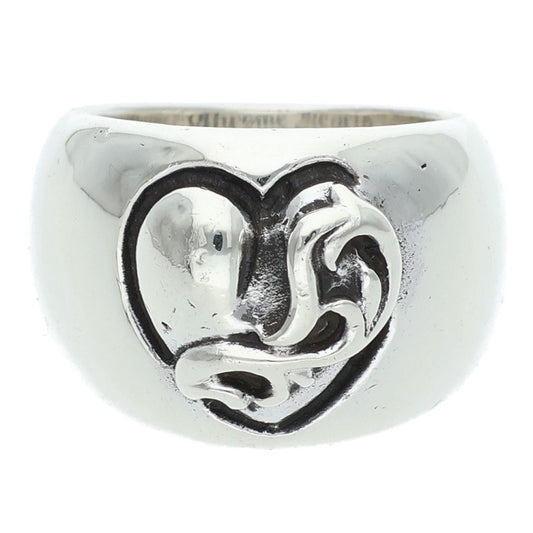 Chrome Hearts HEART IN BAND Sterling Silver Size ONE SIZE