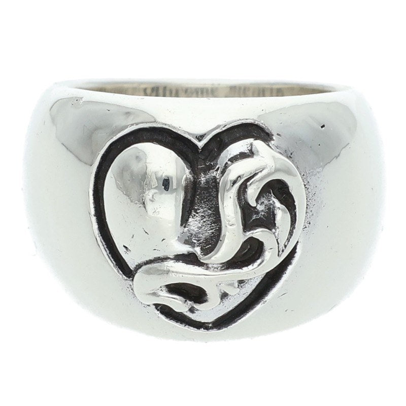 Chrome Hearts HEART IN BAND Sterling Silver Size ONE SIZE