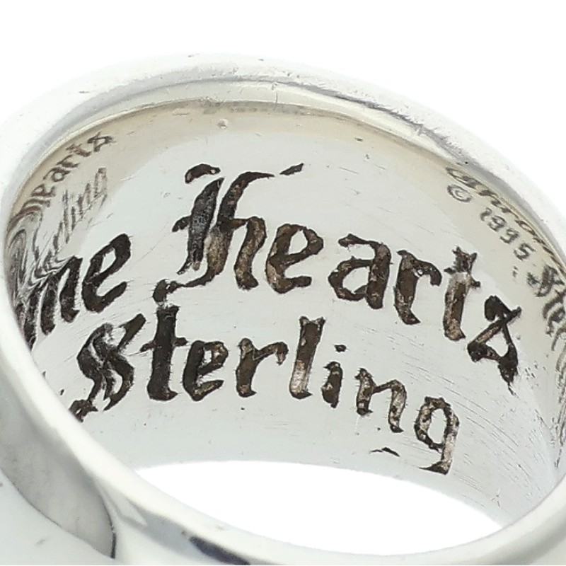 Chrome Hearts HEART IN BAND Sterling Silver Size ONE SIZE