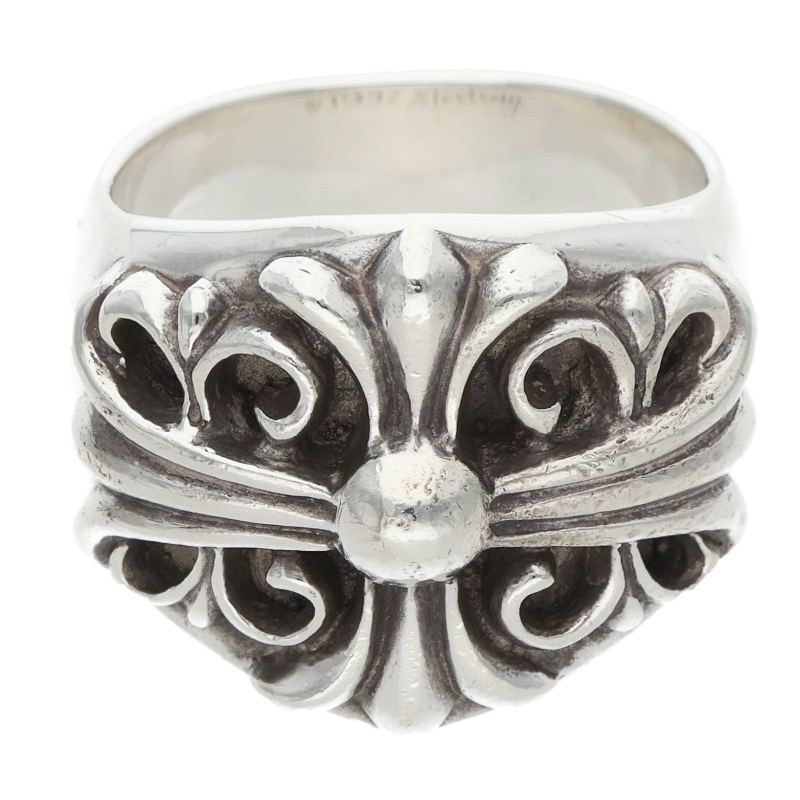 Chrome Hearts Keeper Sterling Silver Ring Size ONE SIZE