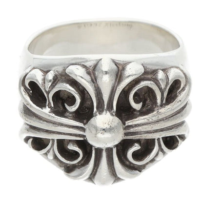 Chrome Hearts Keeper Sterling Silver Ring Size ONE SIZE