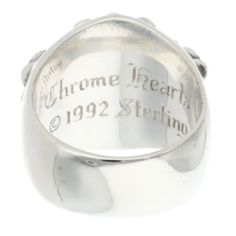Chrome Hearts Keeper Sterling Silver Ring Size ONE SIZE
