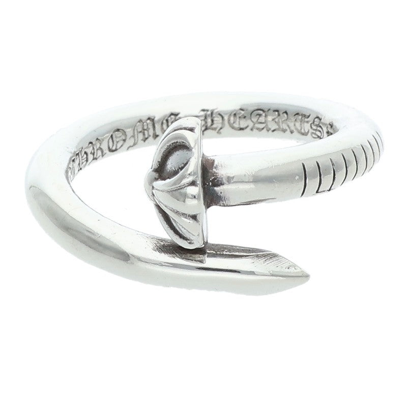 Chrome Hearts NAIL CRSBALL 925 Silver Ring Size US 6.5