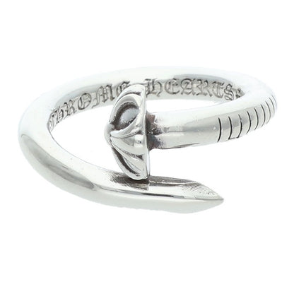 Chrome Hearts NAIL CRSBALL 925 Silver Ring Size US 6.5