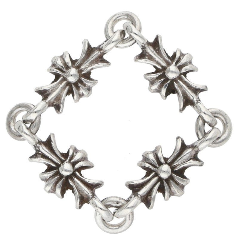 Chrome Hearts RING TNY E CH PLS RUBY Silver Size ONE SIZE