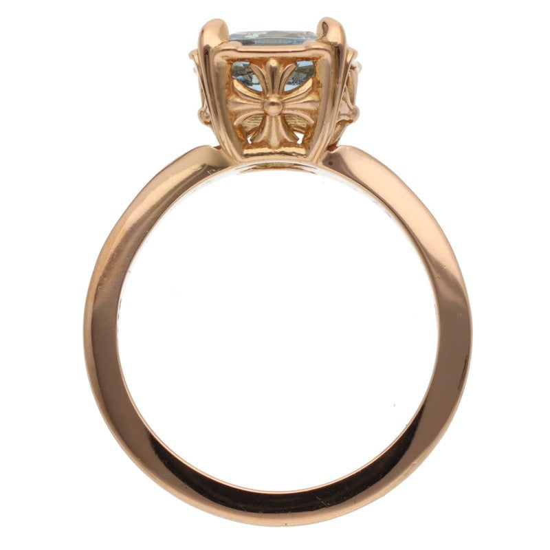 Chrome Hearts 22K Cocktail Wrap Gold Ring Size US 8