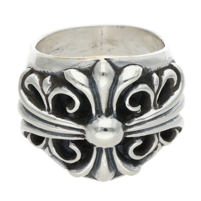 Chrome Hearts KEEPER Sterling Silver Ring Size US 6.5