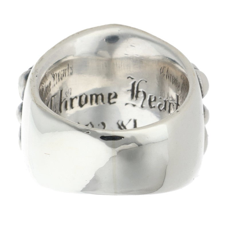 Chrome Hearts KEEPER Sterling Silver Ring Size US 6.5