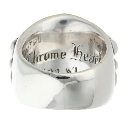 Chrome Hearts KEEPER Sterling Silver Ring Size US 6.5