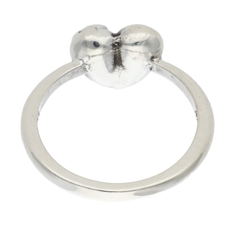 Chrome Hearts BUBBLGM HEART 925 Silver Ring Size ONE SIZE